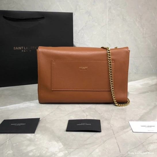 Tony Luxuries SMOOTH LEATHER MEDIUM SUEDE KATE IN YSL AND REVERSIBLE 0715